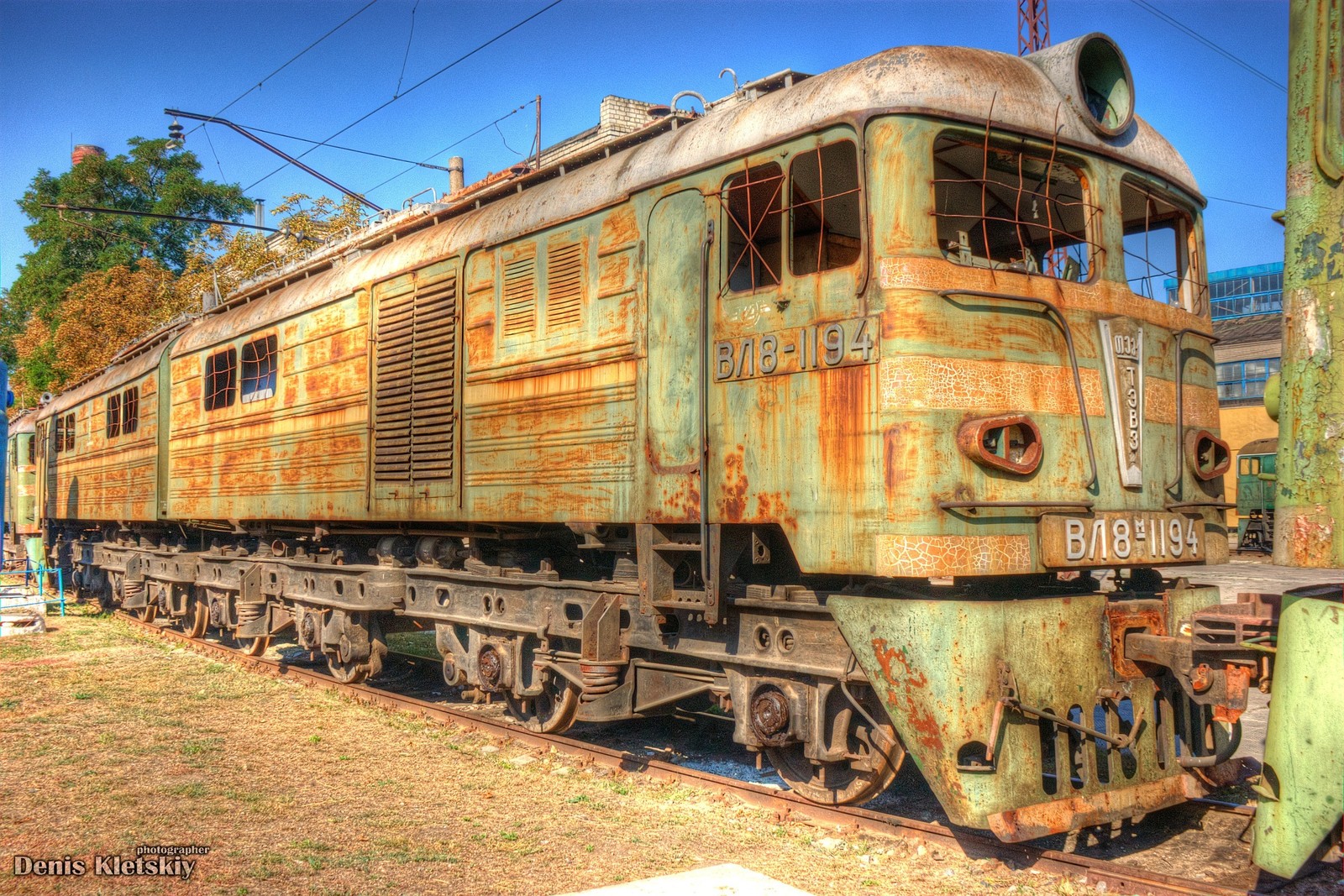 old man - My, Electric locomotive, Railway, Ukrzaliznytsia, The photo, Locomotive, Depot