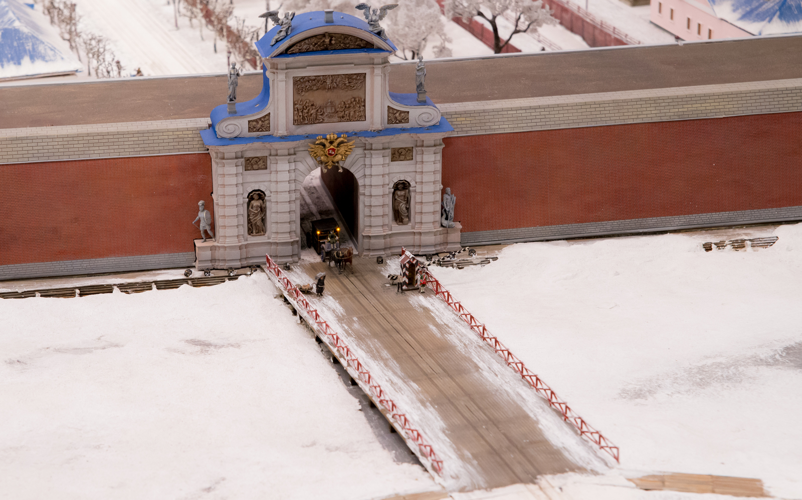 Model of Petrovskaya water area. - My, Beginning photographer, Layout, Modeling, The photo, Longpost