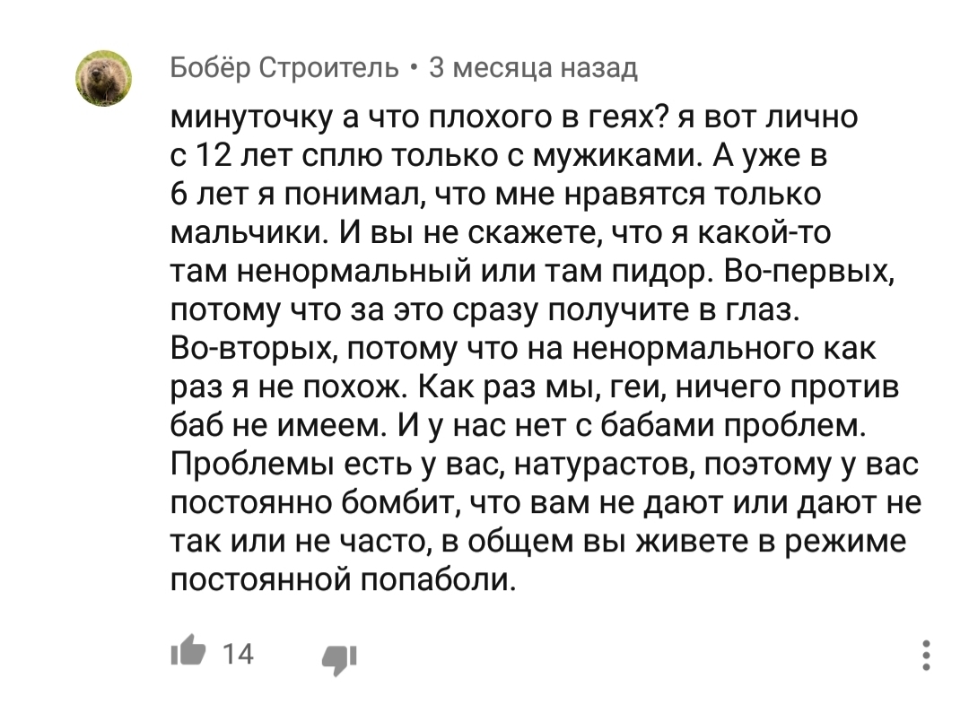 Комментарии на YouTube - Исследователи форумов, Всякое, Дичь, Трэш, Половое воспитание, Домашнее насилие, Длиннопост