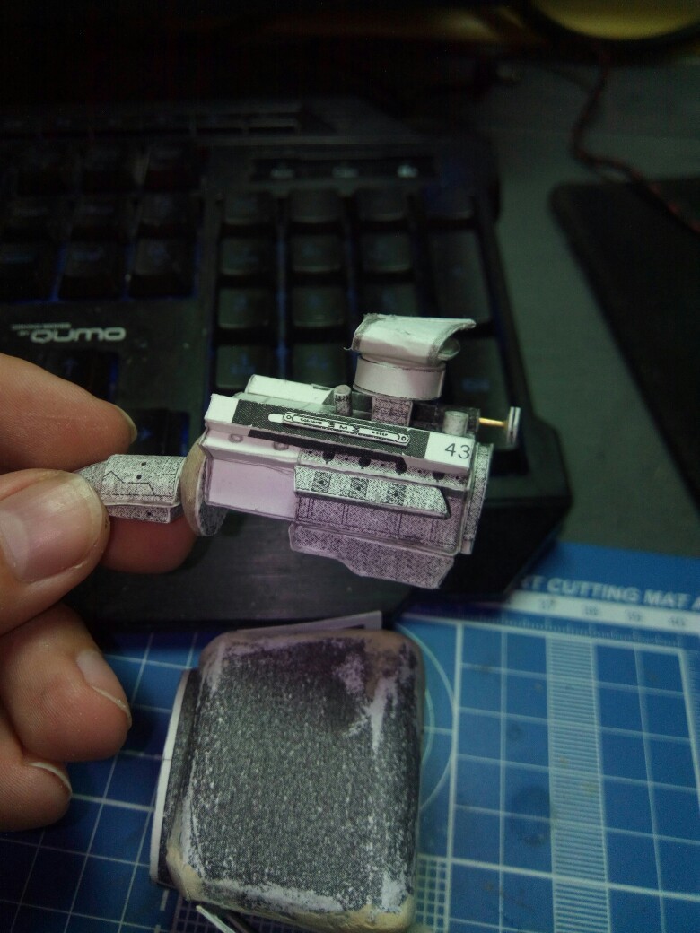 HOT-ROD from GAZ-AA lorry - My, Longpost, Paper modeling, Modeling, Hot Rod, , Papercraft, Gaz-Aa