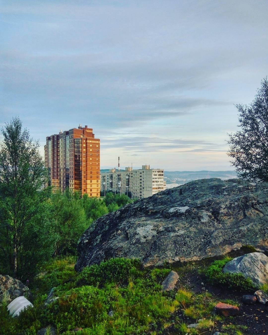 Sunny day in Murmansk - My, Murmansk, Nature, Town, Kola Peninsula, Longpost