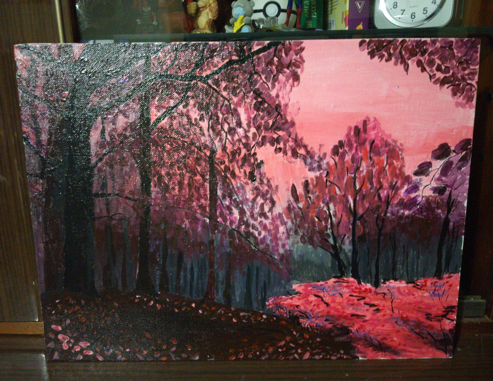 Landscapes - My, Landscape, Acrylic, Canvas, Paints, Longpost, Painting, Nature, Forest