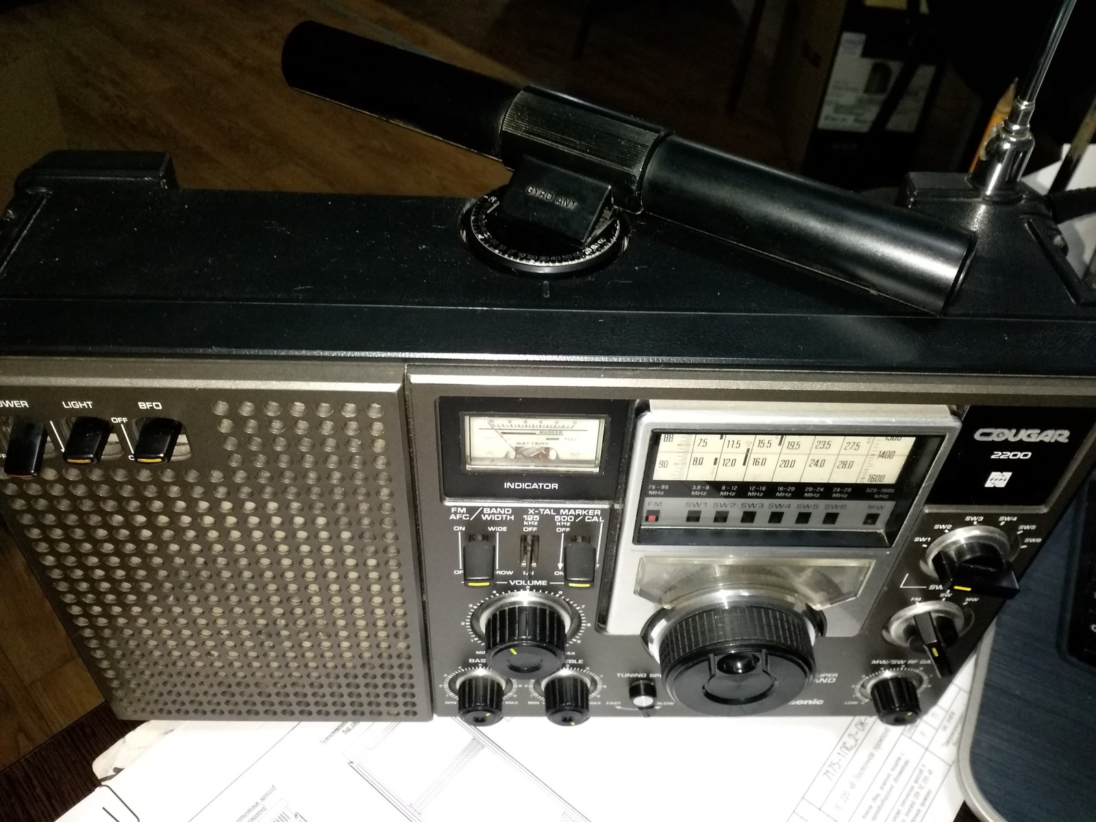 Bought a receiver on the occasion of a cougar 2200 - My, Radio, old, Good sound, Rarity, Collection, Longpost