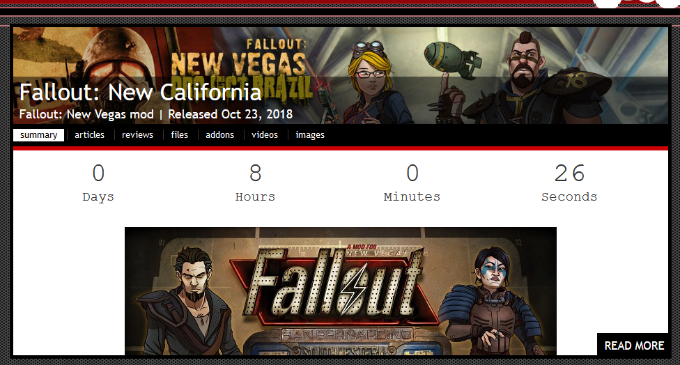 Fallout New California mod release today - Games, Fashion, Bethesda, Fallout: New Vegas, , Fallout