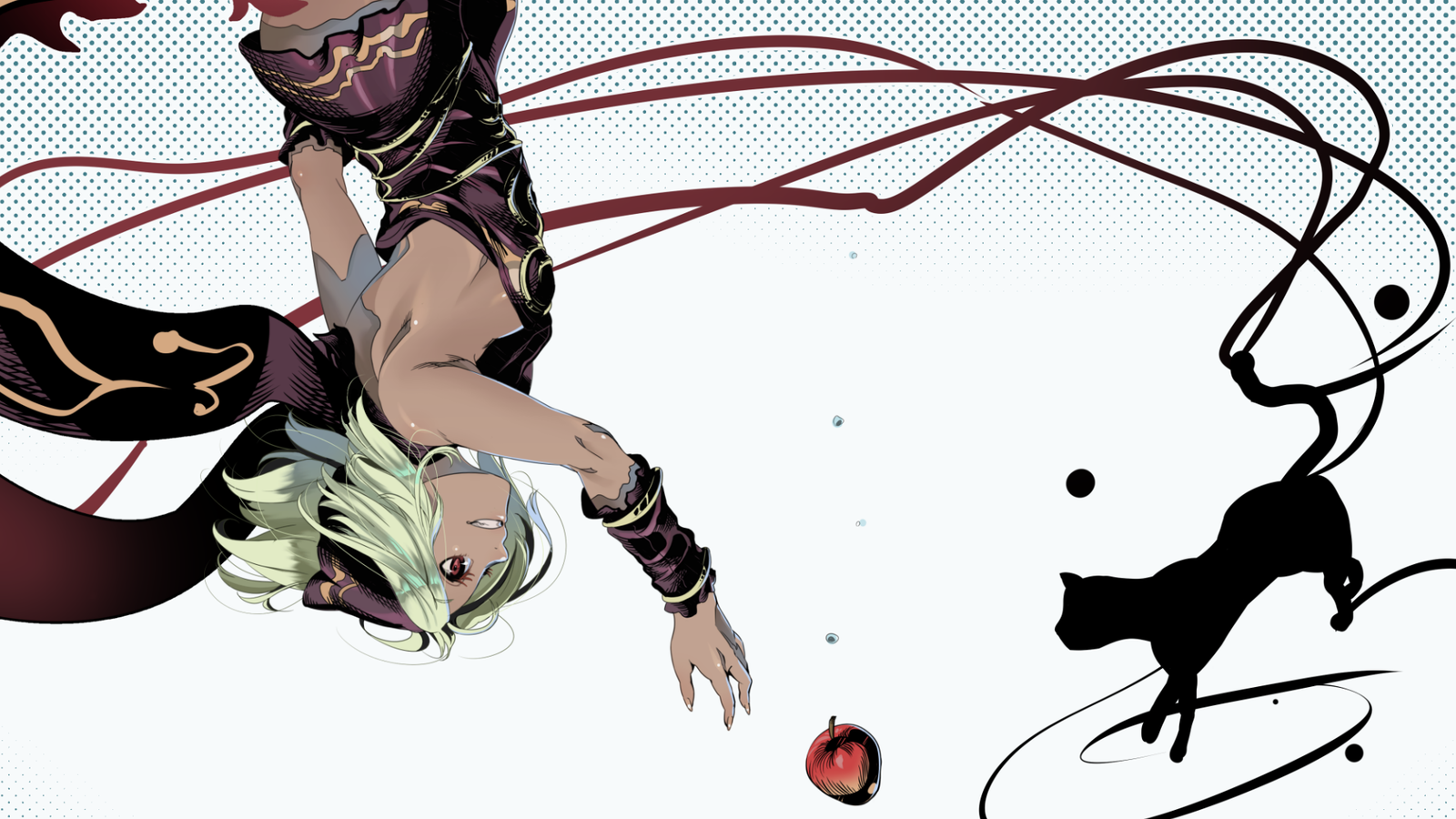 Gravity Rush. - Gravity Rush, Gravity Daze, Kat, Dusty, Арт, Игры, Kat Gravity Rush