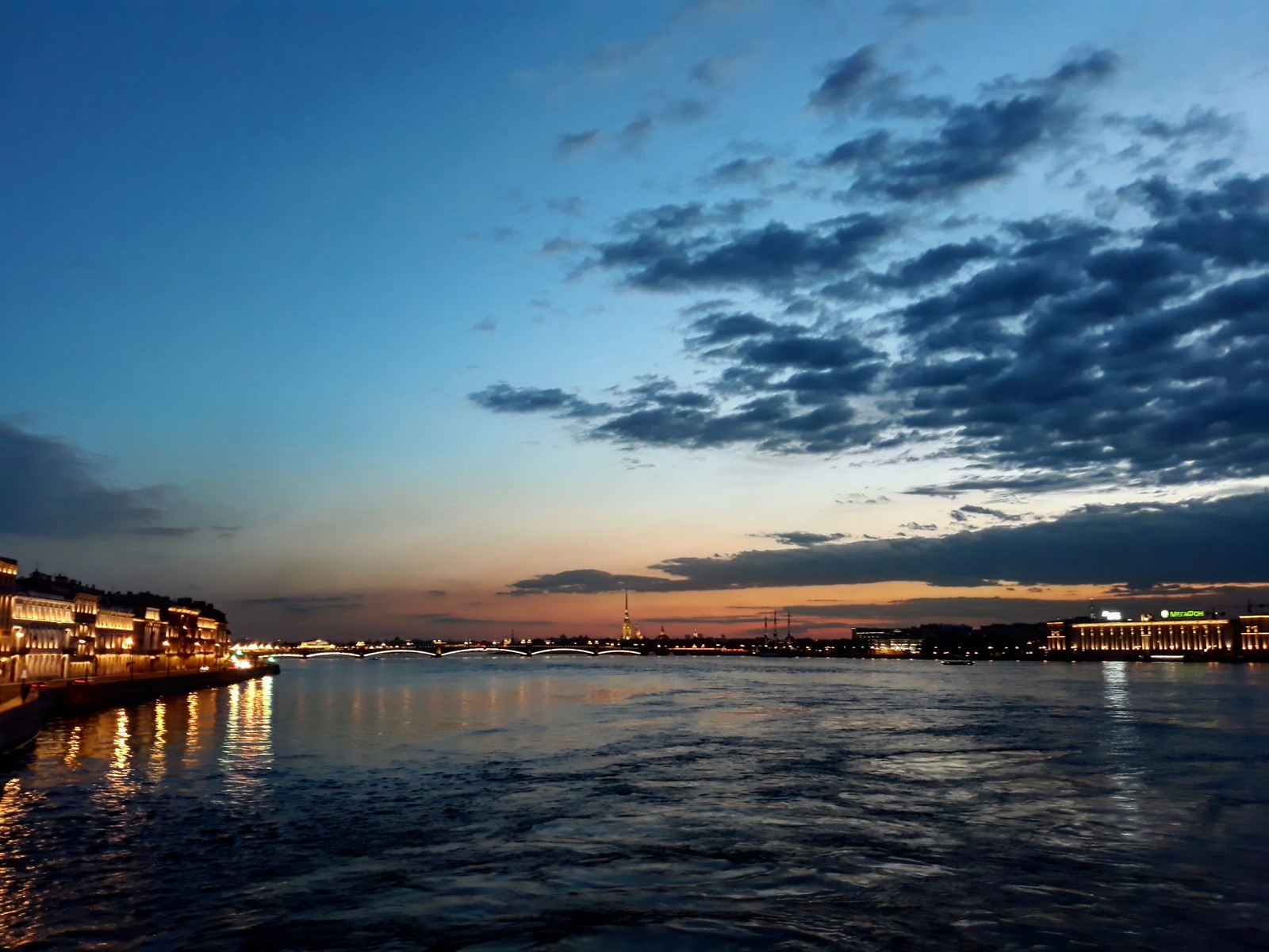 Petersburg - My, Saint Petersburg, The photo, Neva, Evening