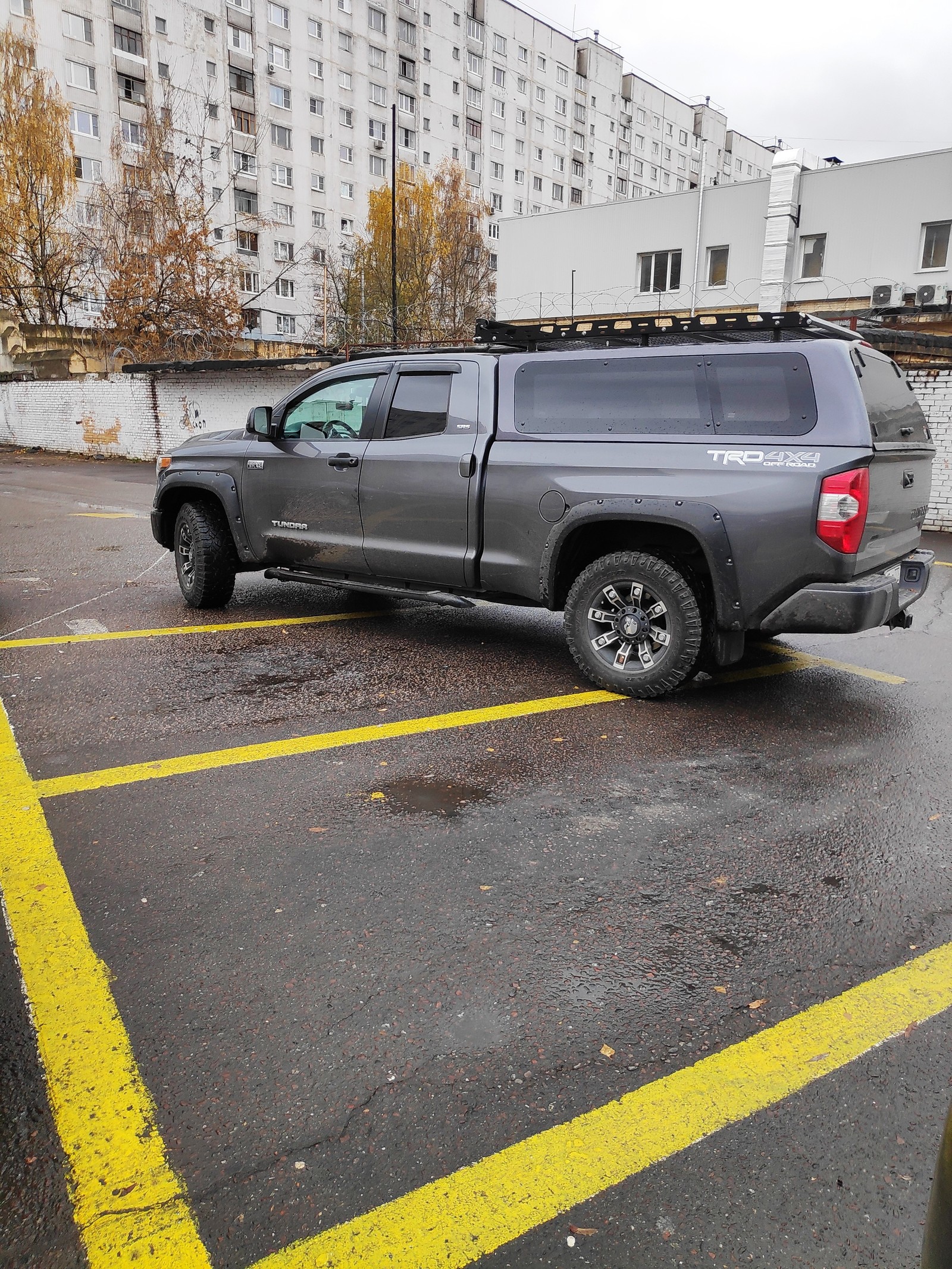 Another parking genius - My, Неправильная парковка, Morning