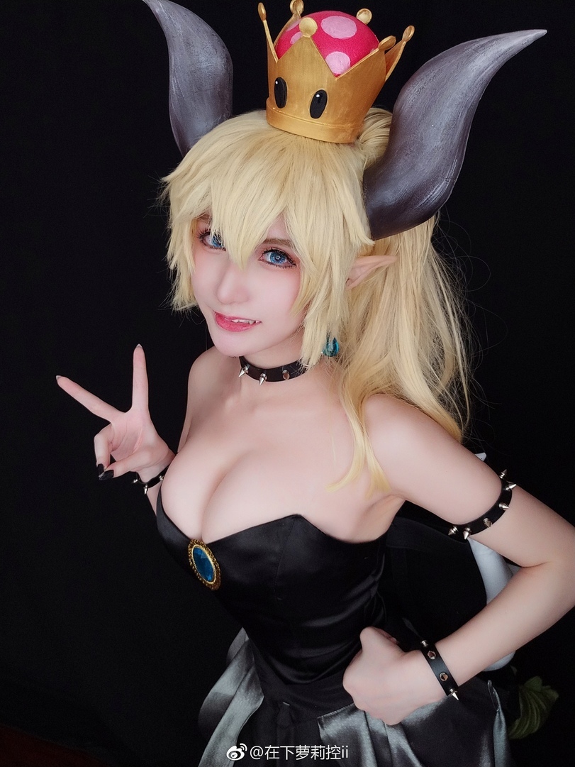 Cosplay Bowsette (Mario) [maousamaa] - Princess Koopa, Super mario, Bowsette, Cosplay, Boobs, Longpost