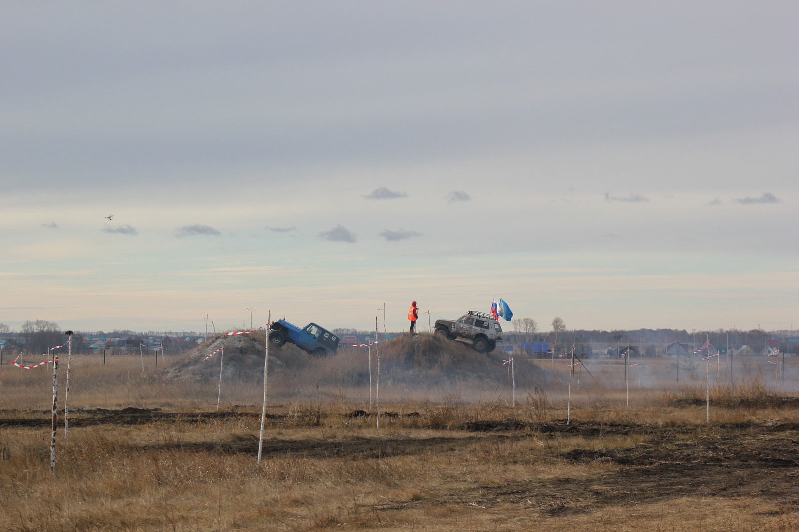 Day of the motorist Zauralsky tract Kurgan. - My, Off-road sports, Mound, Motorist's Day, Longpost