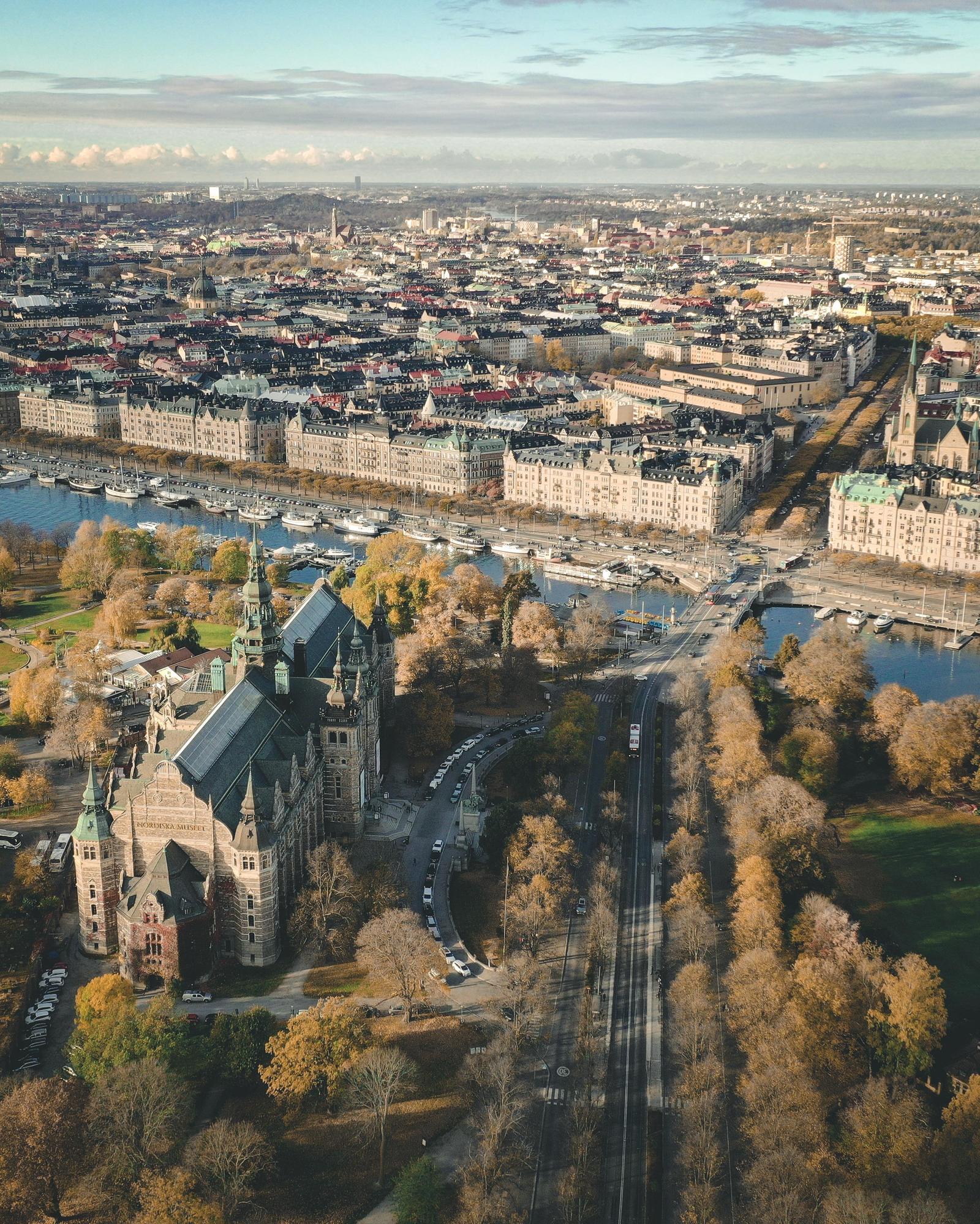 Morning in Stockholm - Stockholm, Morning, Autumn