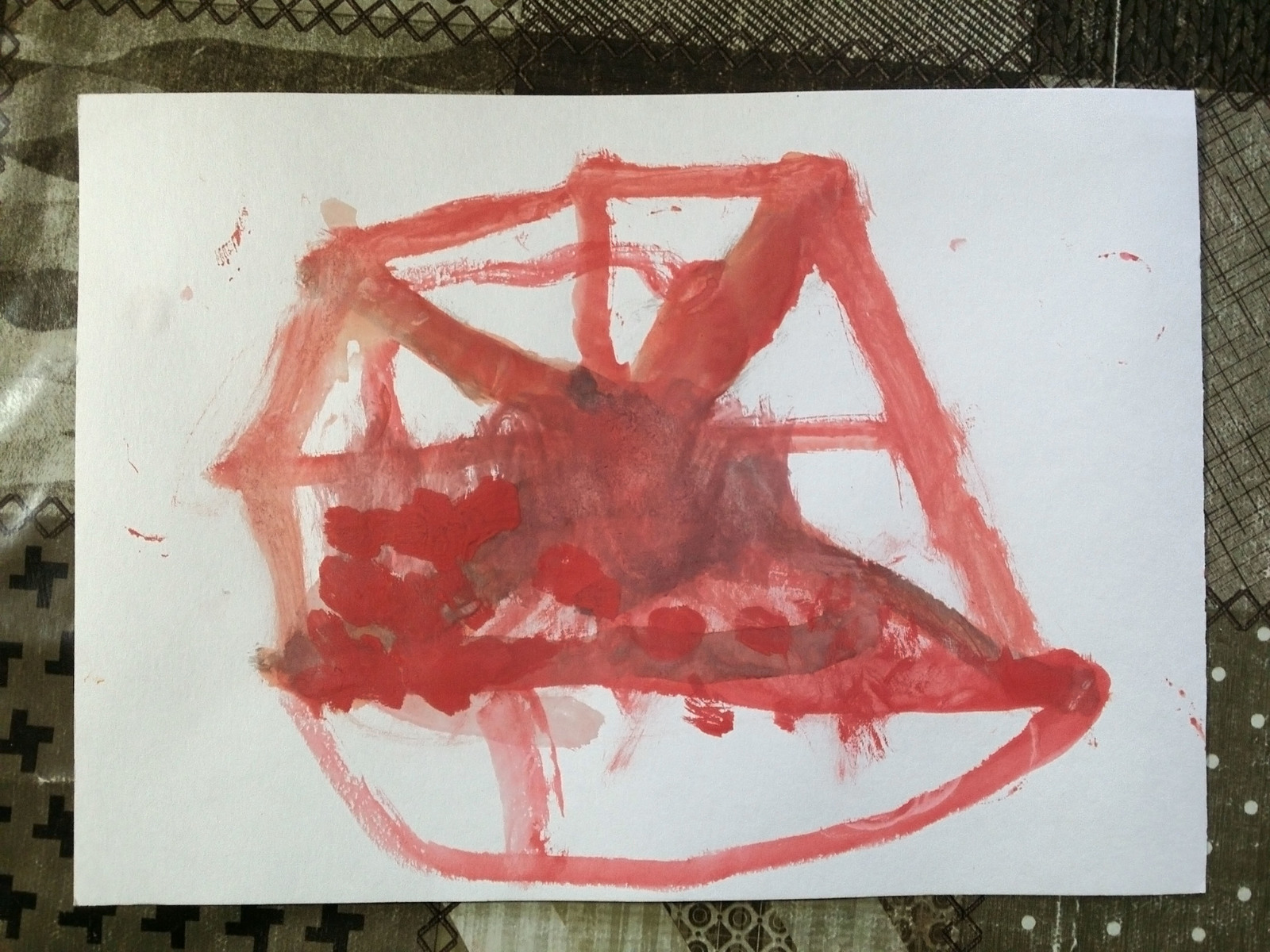 Masonic - My, Drawing, Children, Gouache, Creation, Longpost