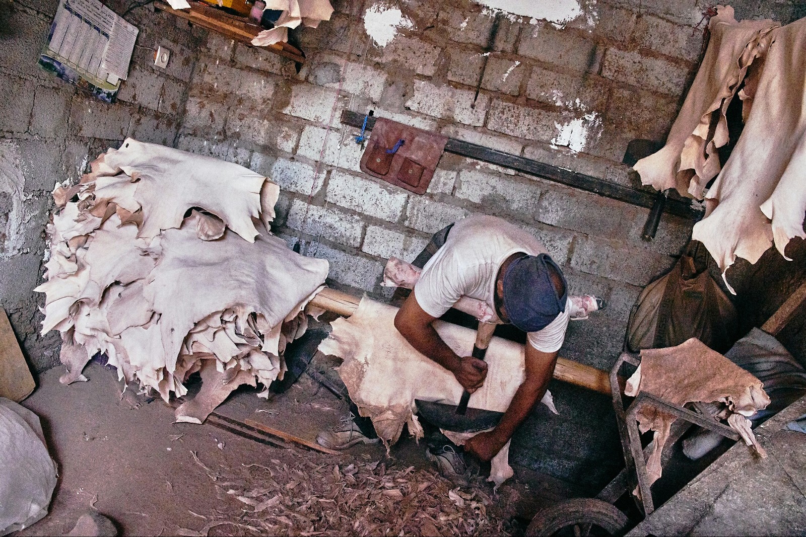 Circle Morocco: Tanneries of Marrakech - My, Travels, Longpost, Morocco, Marrakech, Leather, Arabs