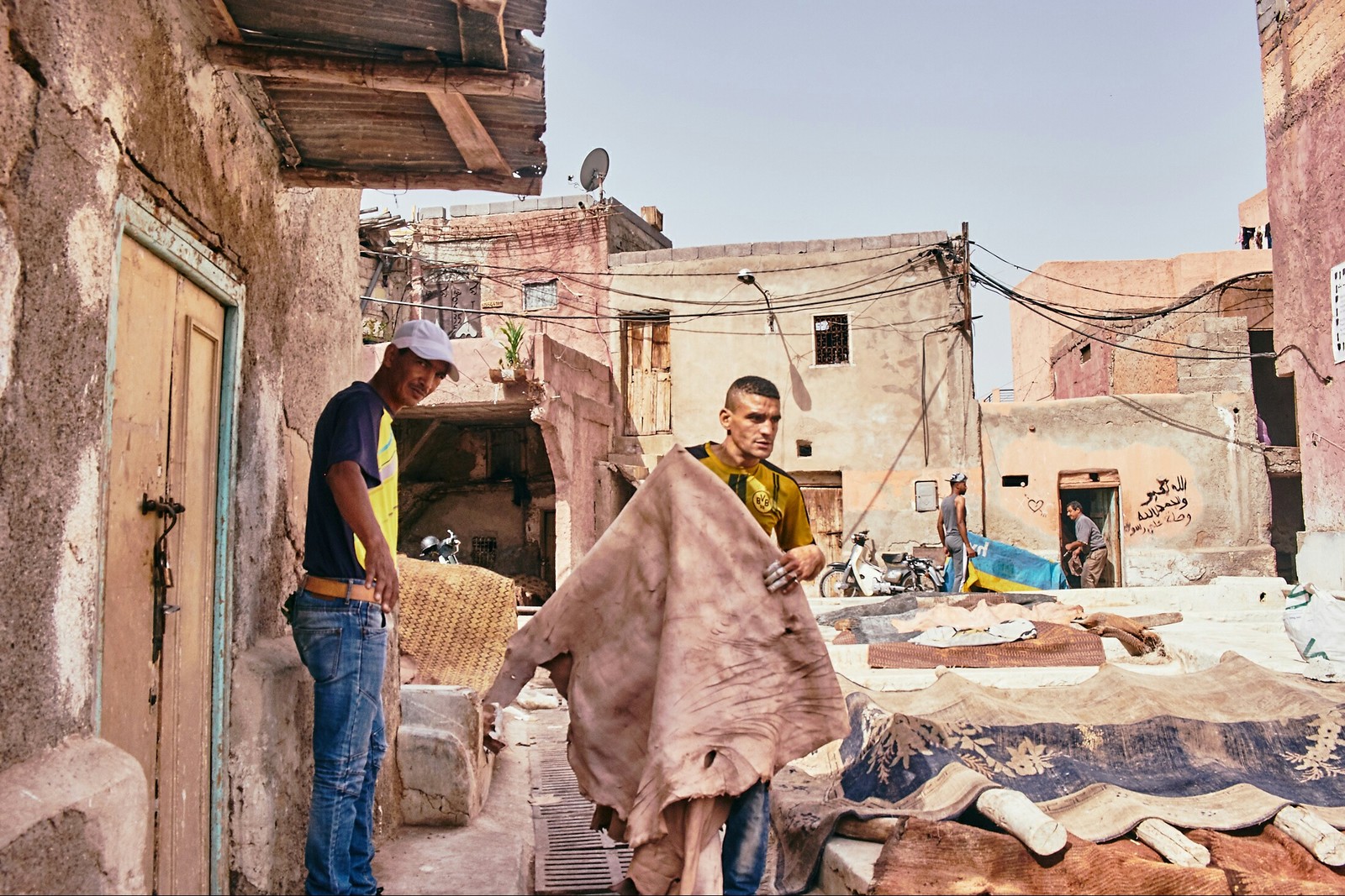 Circle Morocco: Tanneries of Marrakech - My, Travels, Longpost, Morocco, Marrakech, Leather, Arabs