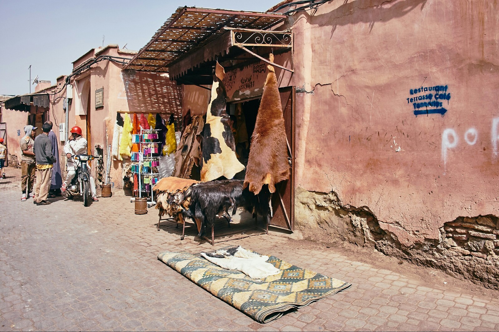 Circle Morocco: Tanneries of Marrakech - My, Travels, Longpost, Morocco, Marrakech, Leather, Arabs