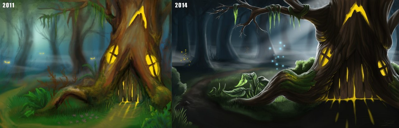 A little about progress - My, It Was-It Was, 2D, Progress, Digital drawing, 1page1day, Painting, Art, Video, Longpost, Drawing