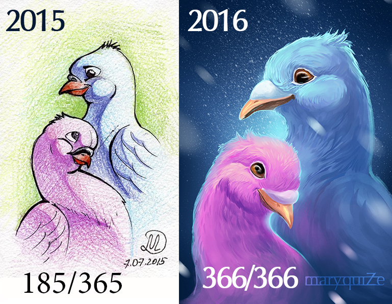 A little about progress - My, It Was-It Was, 2D, Progress, Digital drawing, 1page1day, Painting, Art, Video, Longpost, Drawing