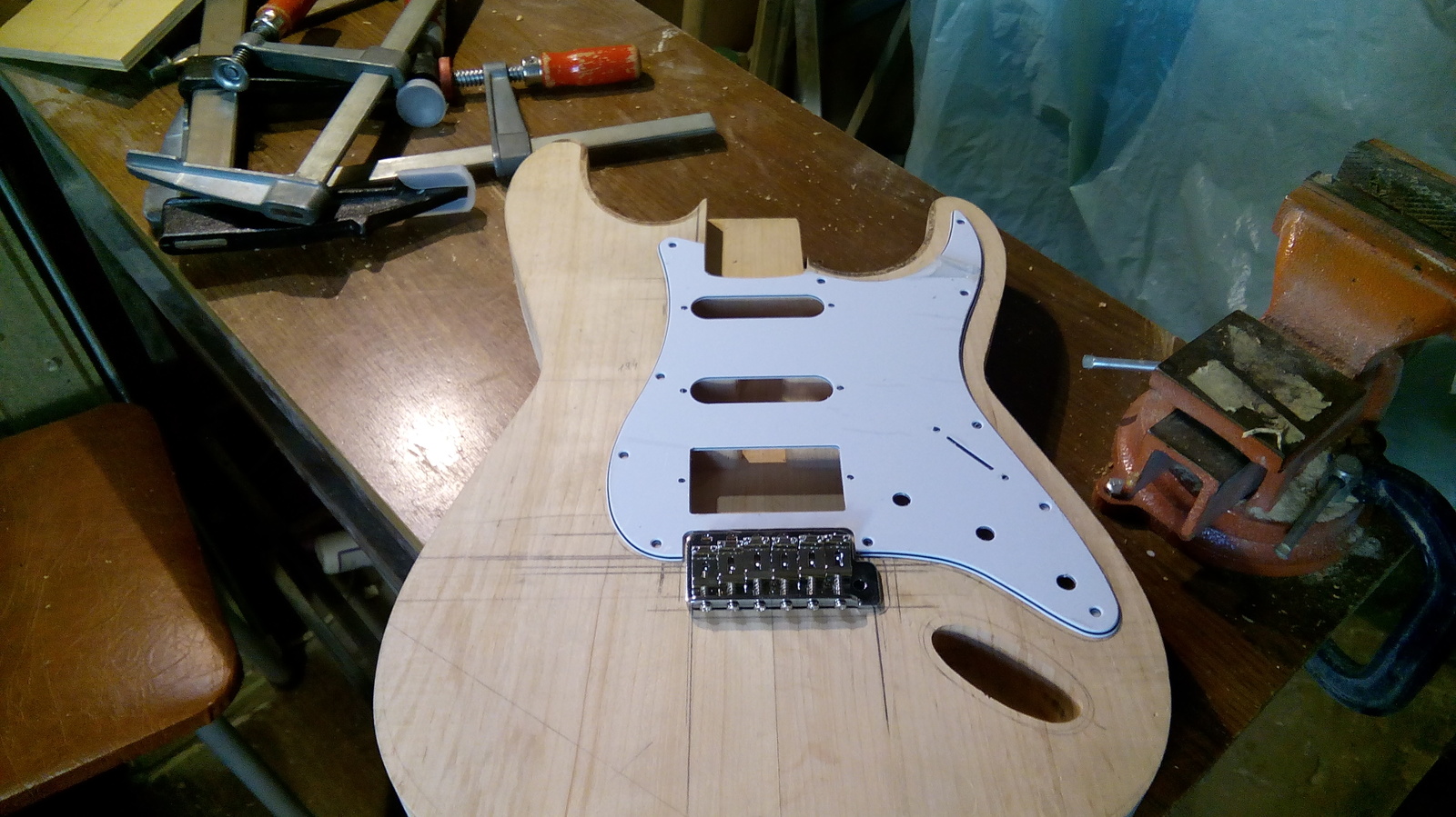 The process of making an electric guitar - My, Guitar, Longpost, Musical instruments, Handmade