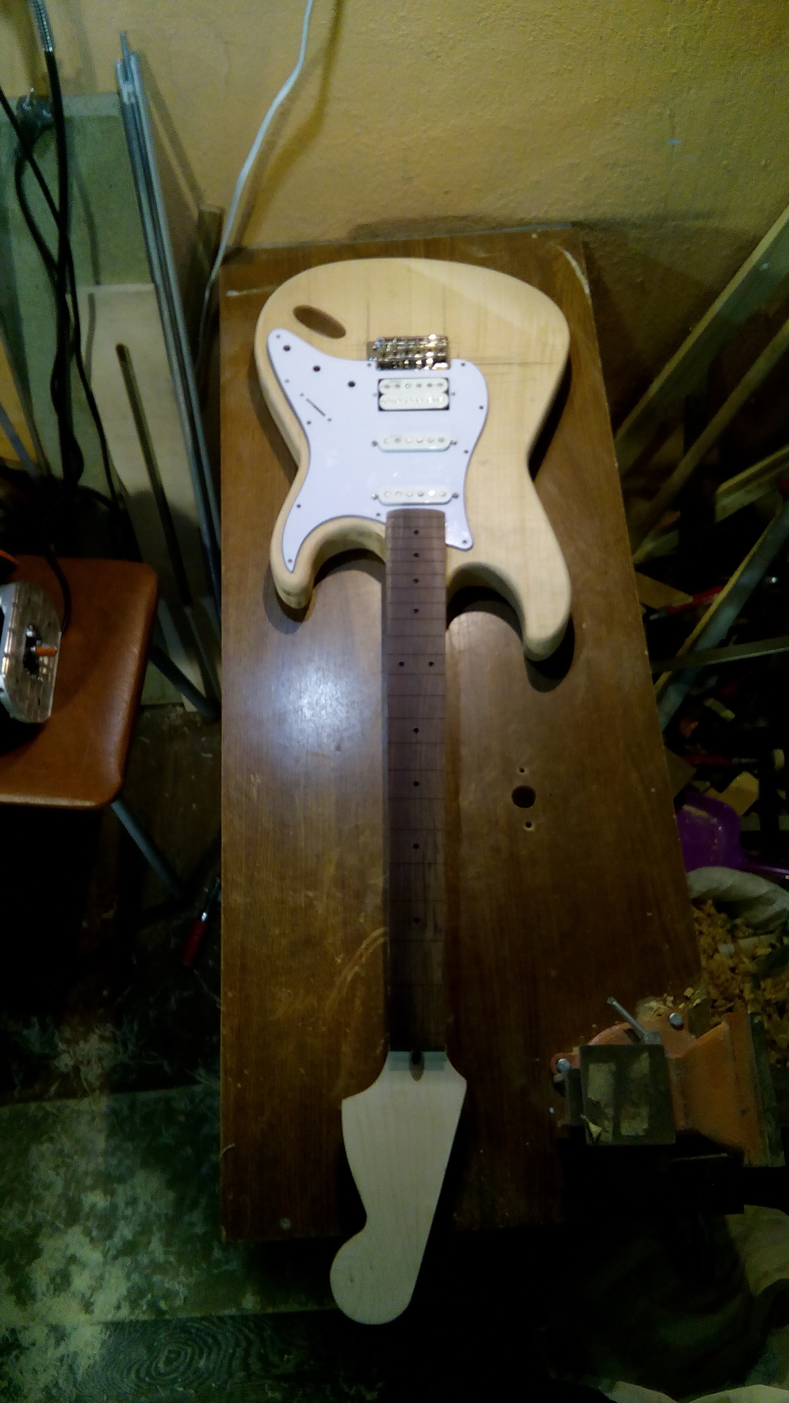 The process of making an electric guitar - My, Guitar, Longpost, Musical instruments, Handmade