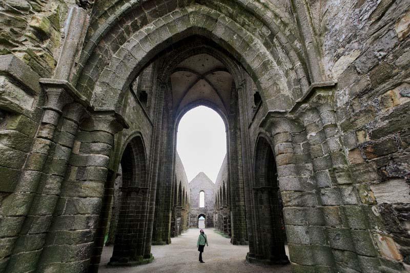 Аббатство Сан-Матьё (Abbaye Saint Mathieu Finistere) Финистер, Бретань, Франция - Аббатство, Бретань, Франция, Руины