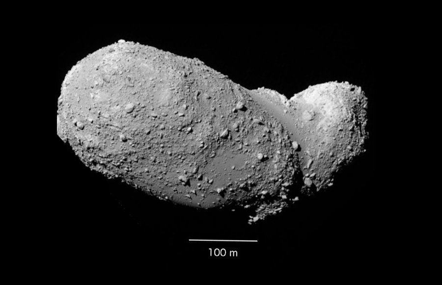 Japanese weeks in the asteroid belt - Japan, Itokawa, Hayabusa-2, Ryugu, GIF, Longpost, Asteroid Belt, Research, Space