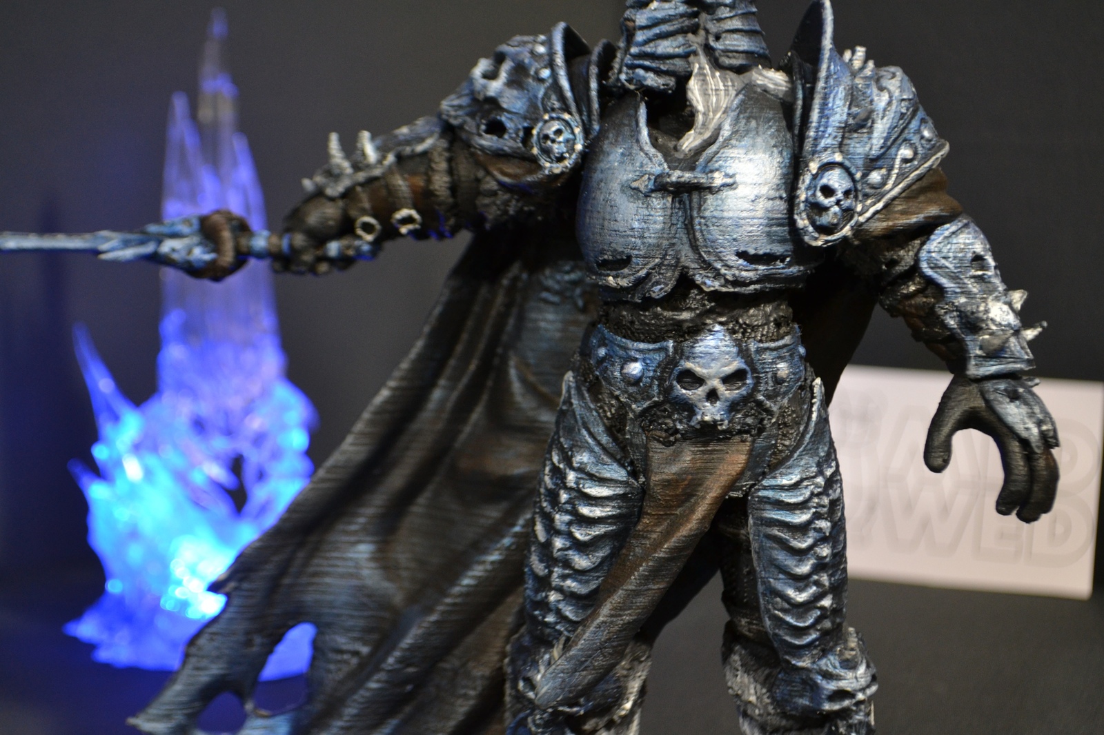 Lich King on a 3d printer. - My, 3D printer, 3D печать, Craft, Longpost, World of warcraft, 