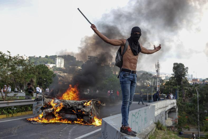 Photo of the year! - Protest actions, Venezuela, Nicholas Maduro, Longpost