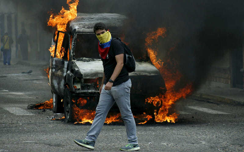 Photo of the year! - Protest actions, Venezuela, Nicholas Maduro, Longpost