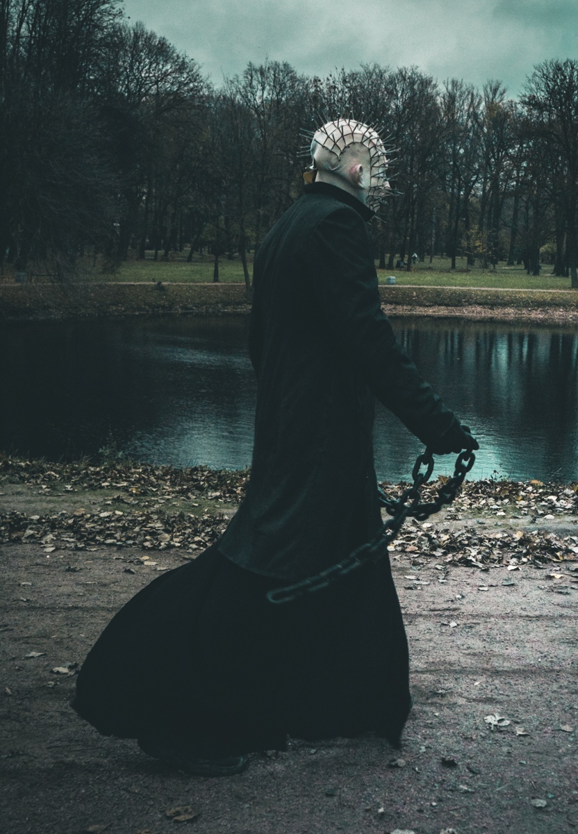 For some we are angels, for others we are demons. (in the photo I am my tag) - My, Hellraiser, , Halloween, Cosplay, The photo