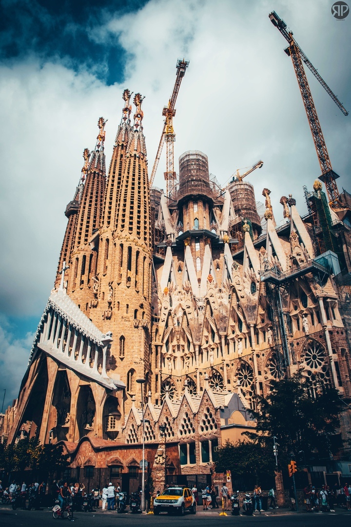 Sagrada Familia - My, , Barcelona, Sagrada Familia, Architecture, Antoni Gaudi, Longpost, Barcelona city