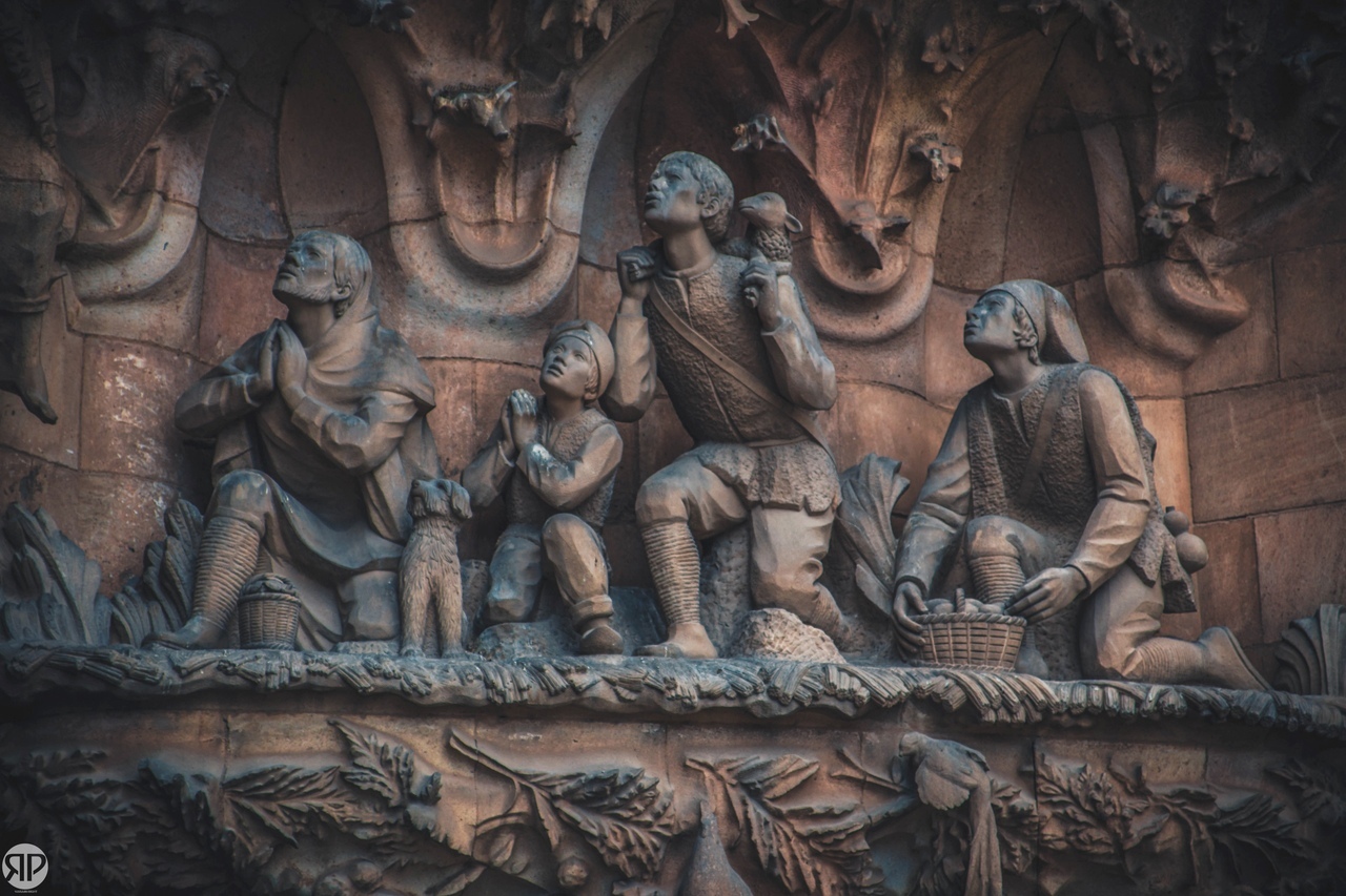 Sagrada Familia - My, , Barcelona, Sagrada Familia, Architecture, Antoni Gaudi, Longpost, Barcelona city