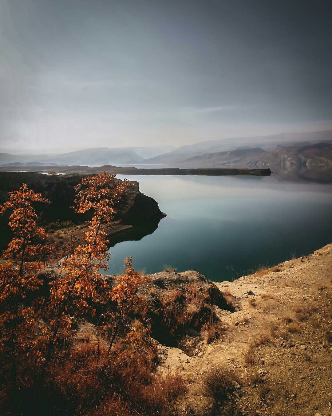 The Chirkey reservoir is an artificial lake, which is the largest reservoir in the North Caucasus. (The Republic of Dagestan) - Reservoir, Water, The photo, Dagestan, Caucasus, Russia, Nature, beauty of nature, Longpost