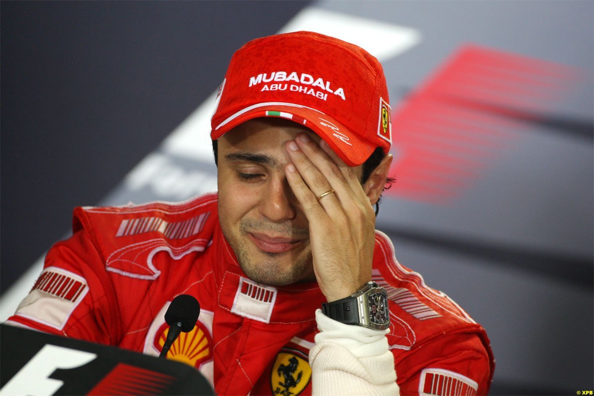 When you lost the title due to one point - Formula 1, Felipe Massa, 2008, Longpost