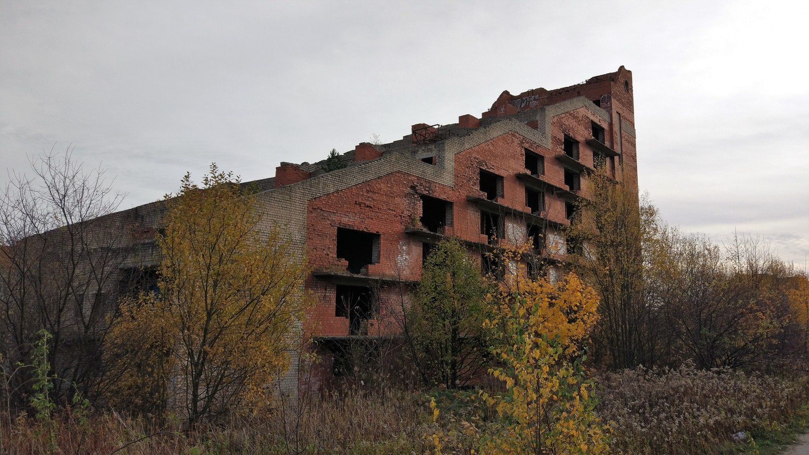 Unfinished boarding house - My, Abandoned, Urbanfact, Sortie, Stalk, Kaliningrad region, Longpost