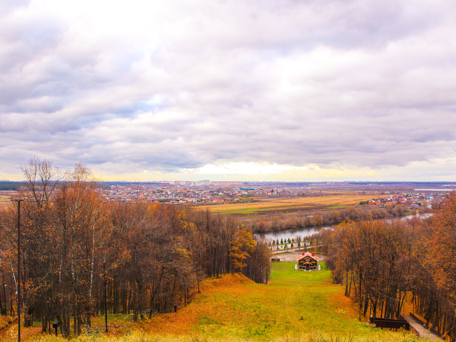 One November day... - My, A bike, The photo, Autumn, Nature, Bike ride, Moscow region, Longpost