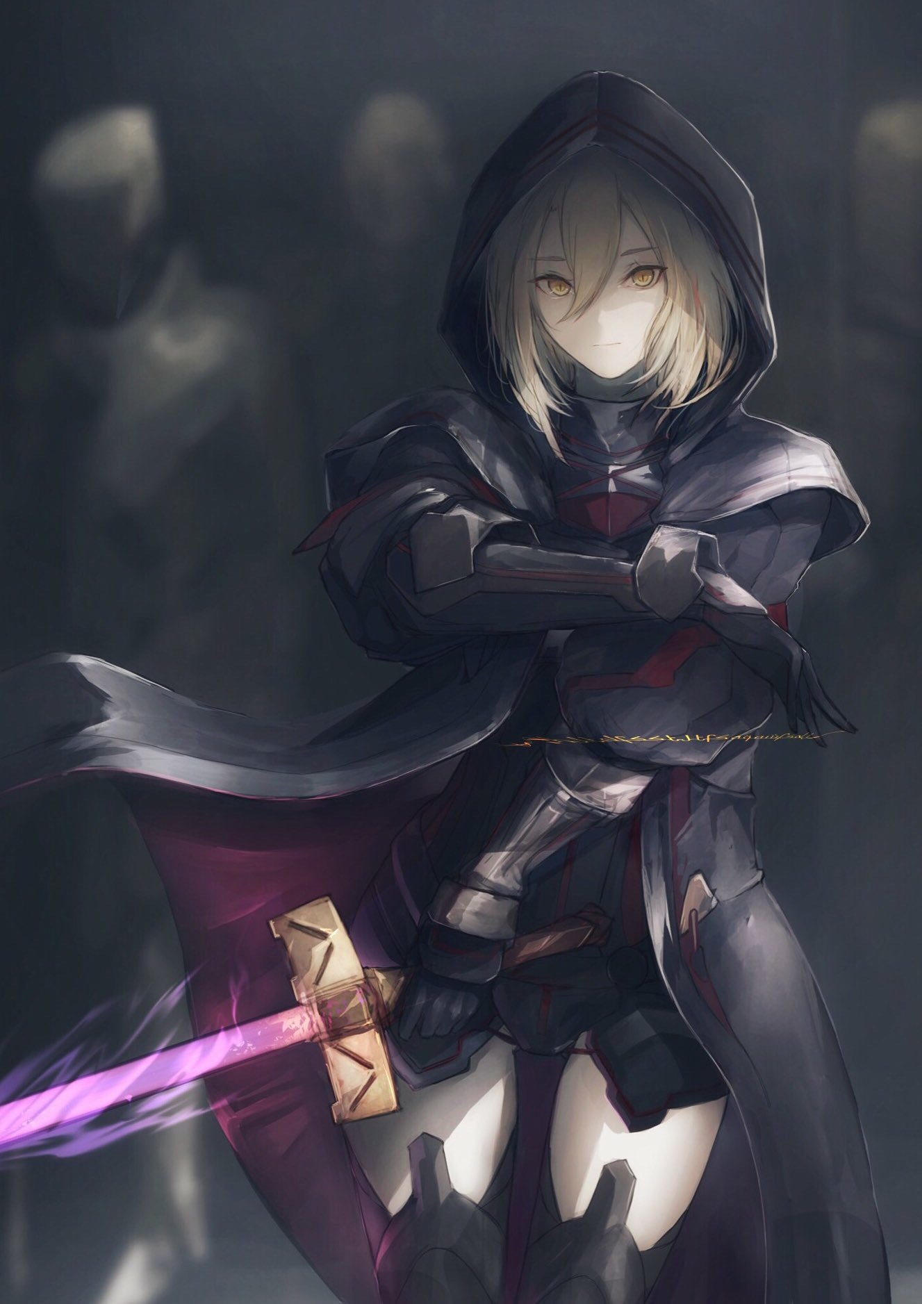 Anime art - Mysterious Heroine X Alter, Anime Art, Fate Grand Order, Аниме