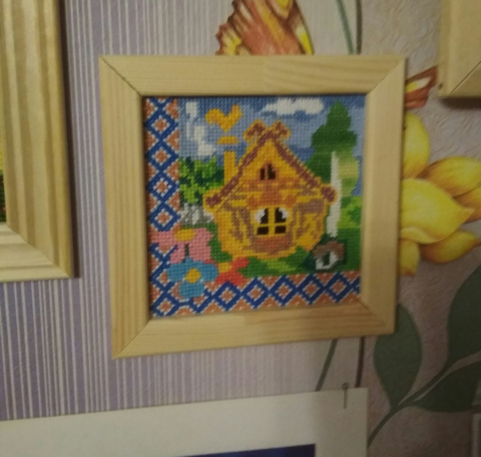 Creativity corner - My, Needlework without process, Cross-stitch, Diamond mosaic, Longpost