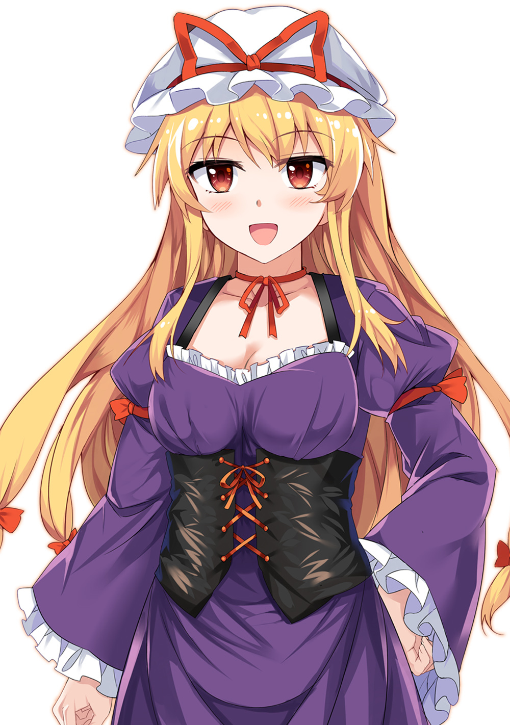 Yukari Yakumo - Touhou, Yakumo yukari, Anime art, Anime, Not anime, EO