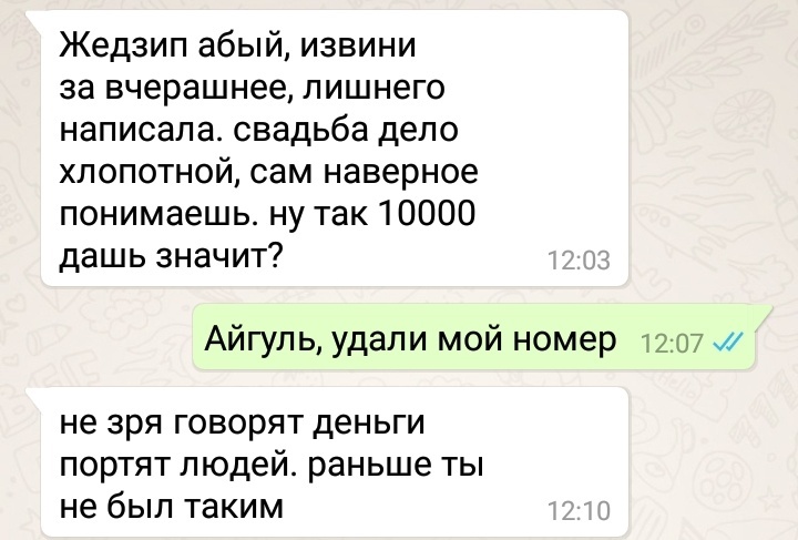 Наглые родственники - Моё, Переписка, Длиннопост, Наглость, Родственники, Скриншот, Фейк