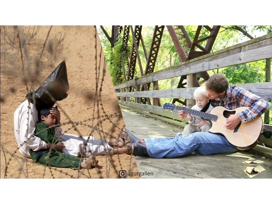 A photographer from Turkey shows the contrast of the world we live in. - Contrast, The photo, , Longpost