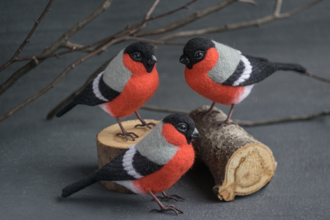 Felting Birds