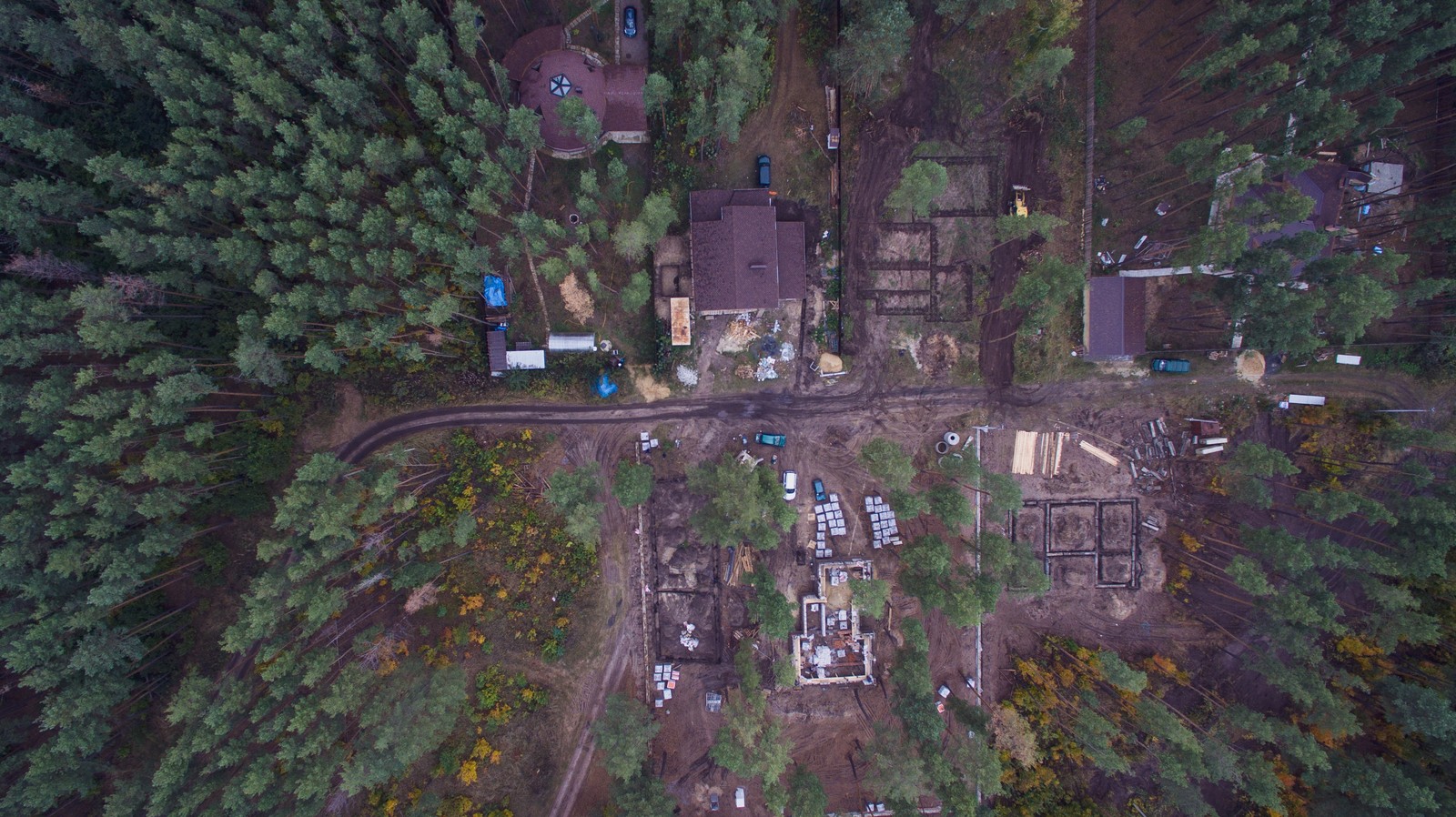 Voronezh as it is. - My, Voronezh, Quadcopter, Dji, View from above, Autumn, Inspire-1