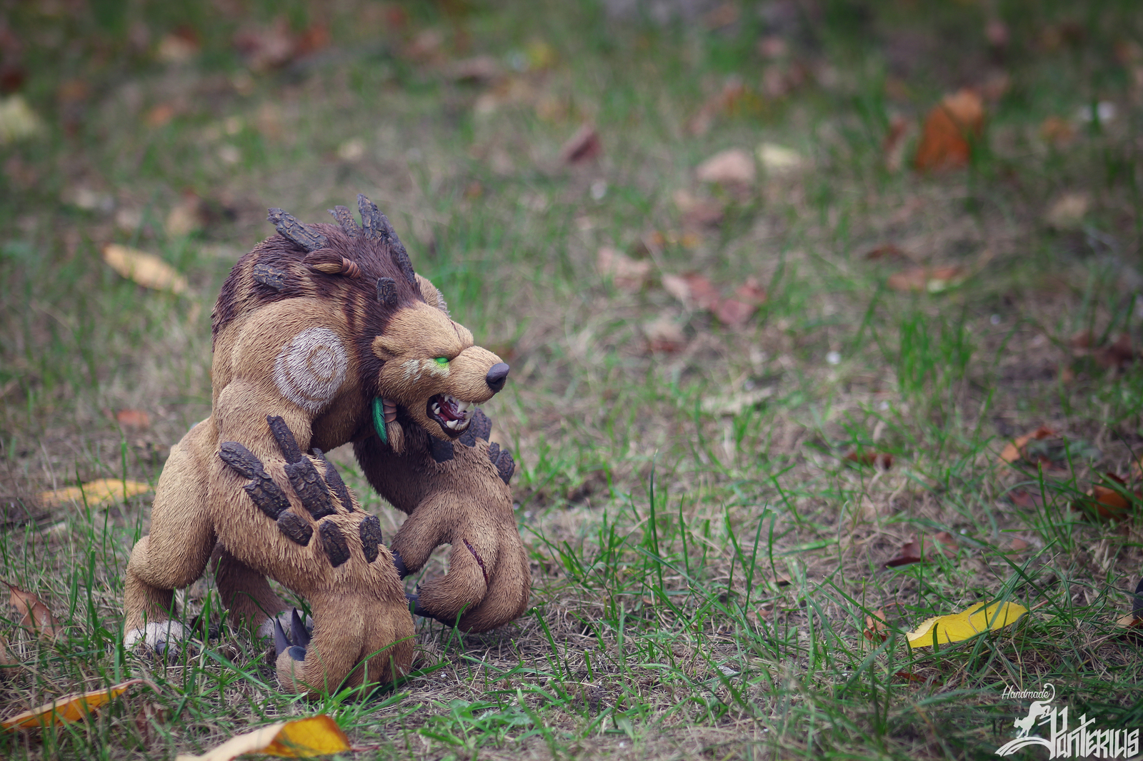 Might of the Grizzled Maw handmade figurine(World of Warcraft) - My, Druid, Wow, World of warcraft, Figurine, Handmade, The Bears, Warcraft, Longpost, Figurines