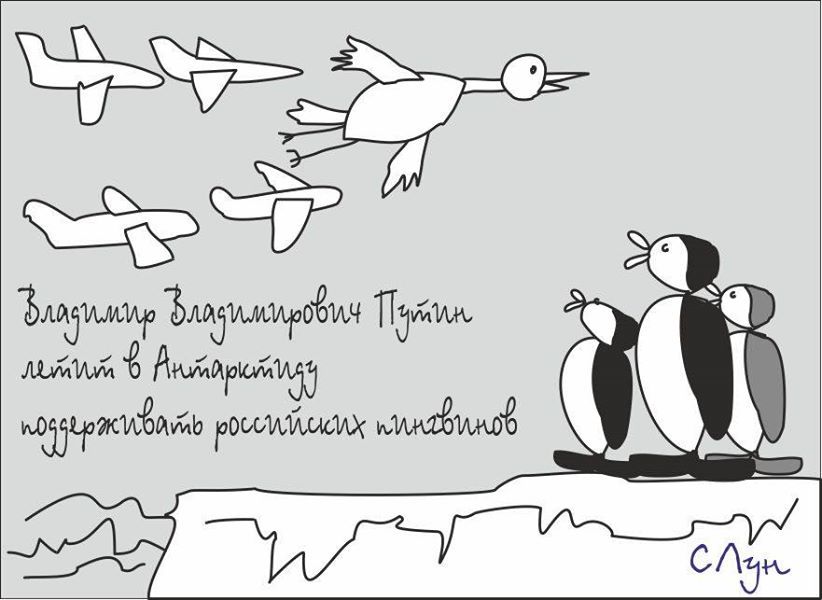 Птица по имени Владимир Владимирович - Моё, Карикатура, Шарж, Политика, Владимир Путин, Задолбала пропаганда, Россия, Длиннопост