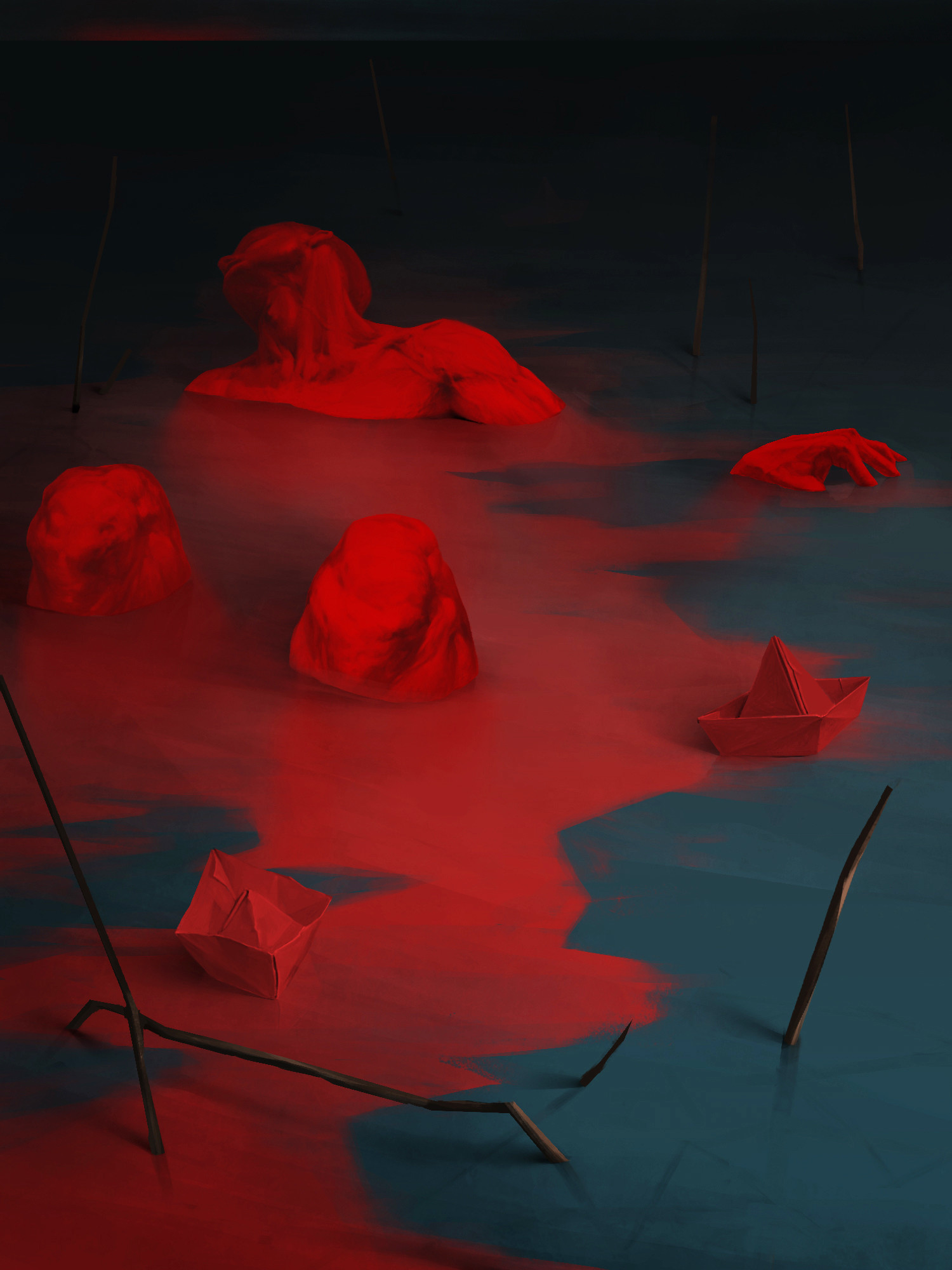 Danylo Bohun, Bloody swamp - , Art