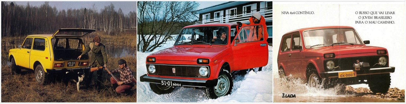 ADVERTISING MATERIALS of the domestic auto industry (Part 1) - Auto, the USSR, Lada, Niva, Zaporozhets, Zhiguli, Automotive industry, A selection, Longpost