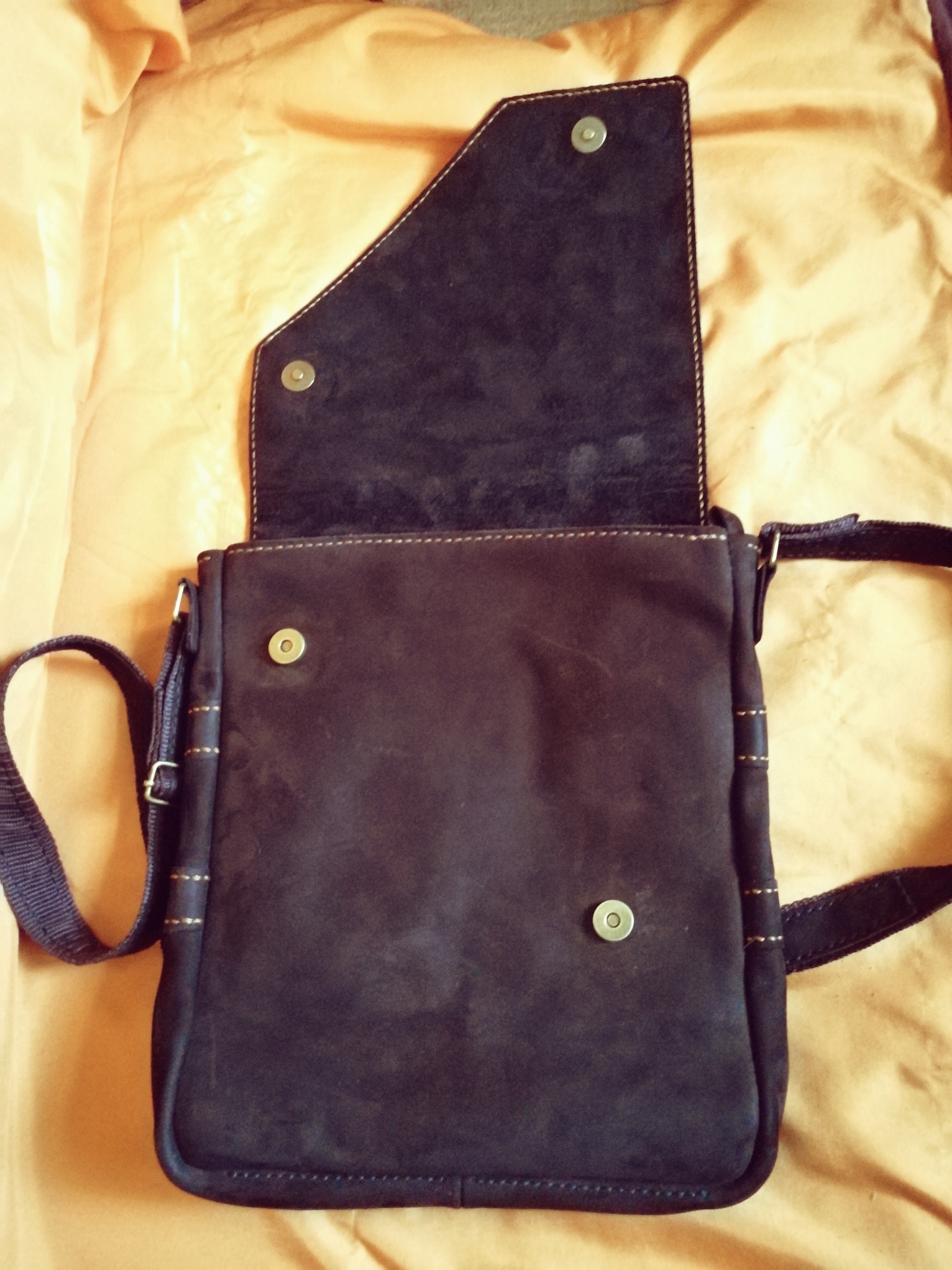 Men's leather bag. - My, , Сумка, Leather products, With your own hands, Handmade, Longpost