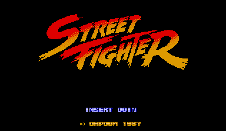 Street Fighter - 1987, Прохождение, Игровые автоматы, Ретро-Игры, Capcom, Street Fighter, Видео, Длиннопост