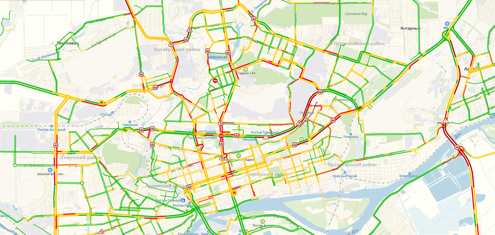 This has never happened, and here it is again! - My, Rostov-on-Don, Winter