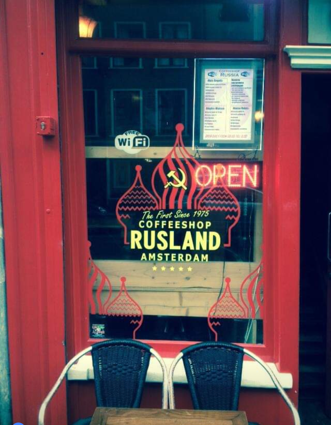 Holland - My, Amsterdam, Coffeeshop