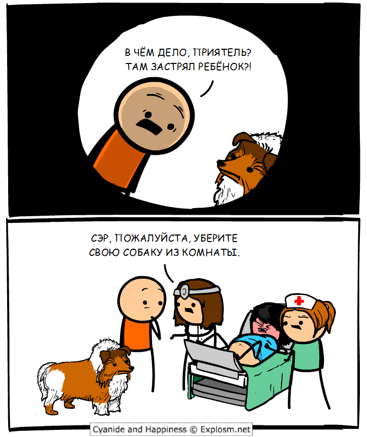 Лесси - Cyanide and Happiness, Комиксы, Лесси